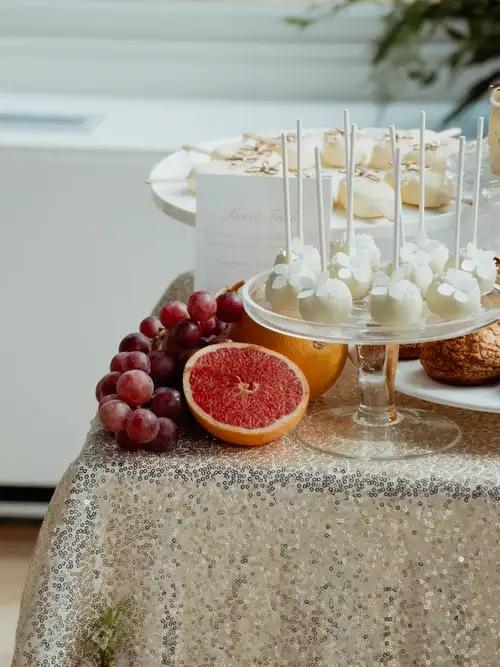 Sweet table op een bruiloft